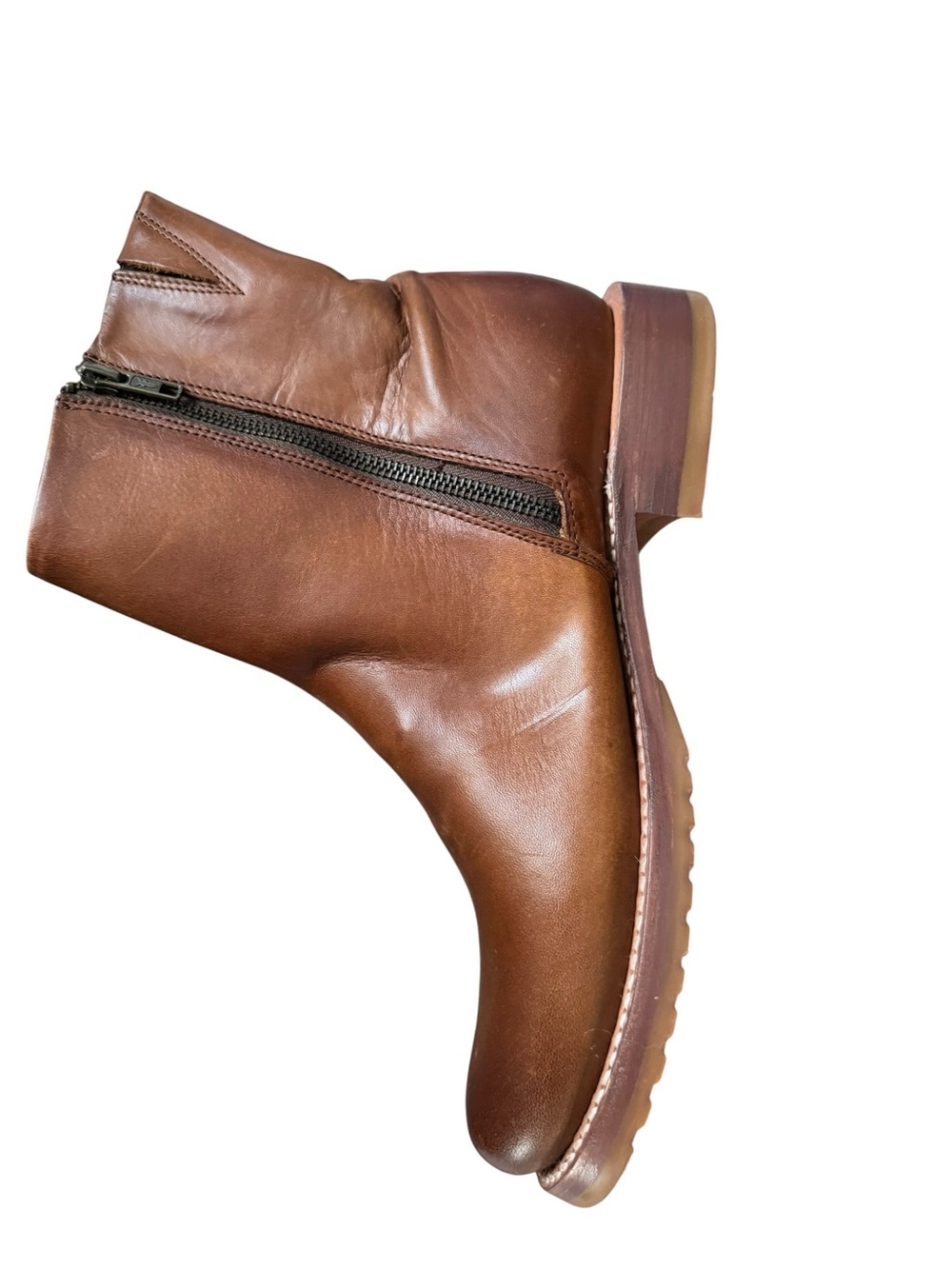 Frye Veronica Chelsea Boot 10 Brown‎ Leather - Picture 7 of 11
